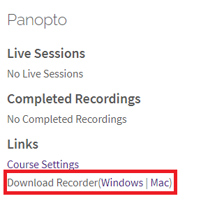 Download Panopto