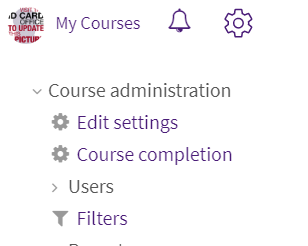 Administration Menu Filters Option