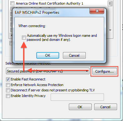 Connecting to eduroam with Windows 7 - GROK Knowledge Base