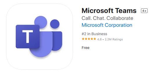 microsoft teams macbook app store