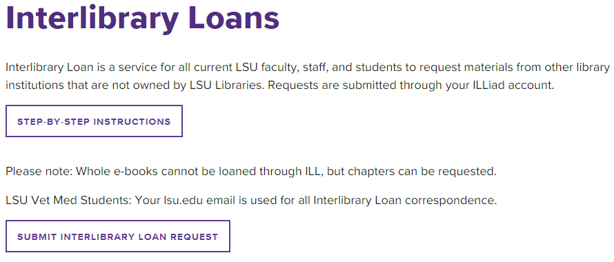 submit interlibrary loan request button