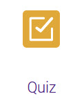 Quiz icon in Moodle activity chooser