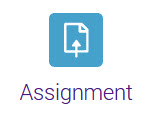 Assignment icon in Moodle activity chooser