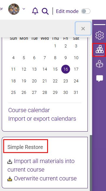Block draw open and Simple Restore found