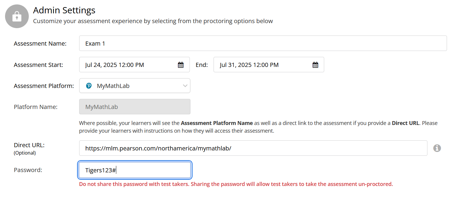 HL Admin Settings for 3p